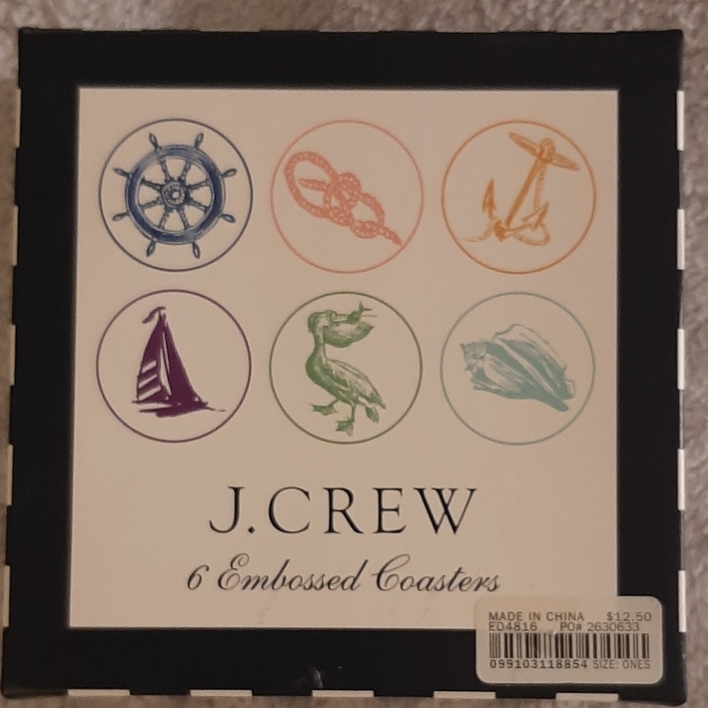 J.Crew Nautical Coasters - Picture 2 of 4